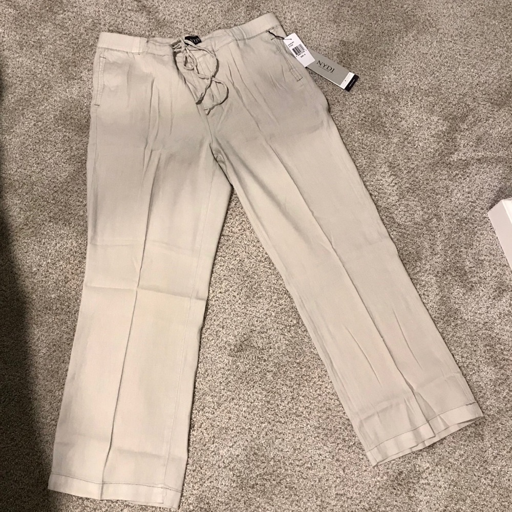NWT! NYDJ Jamie Relaxed Ankle Flared Pants - Picture 2 of 2